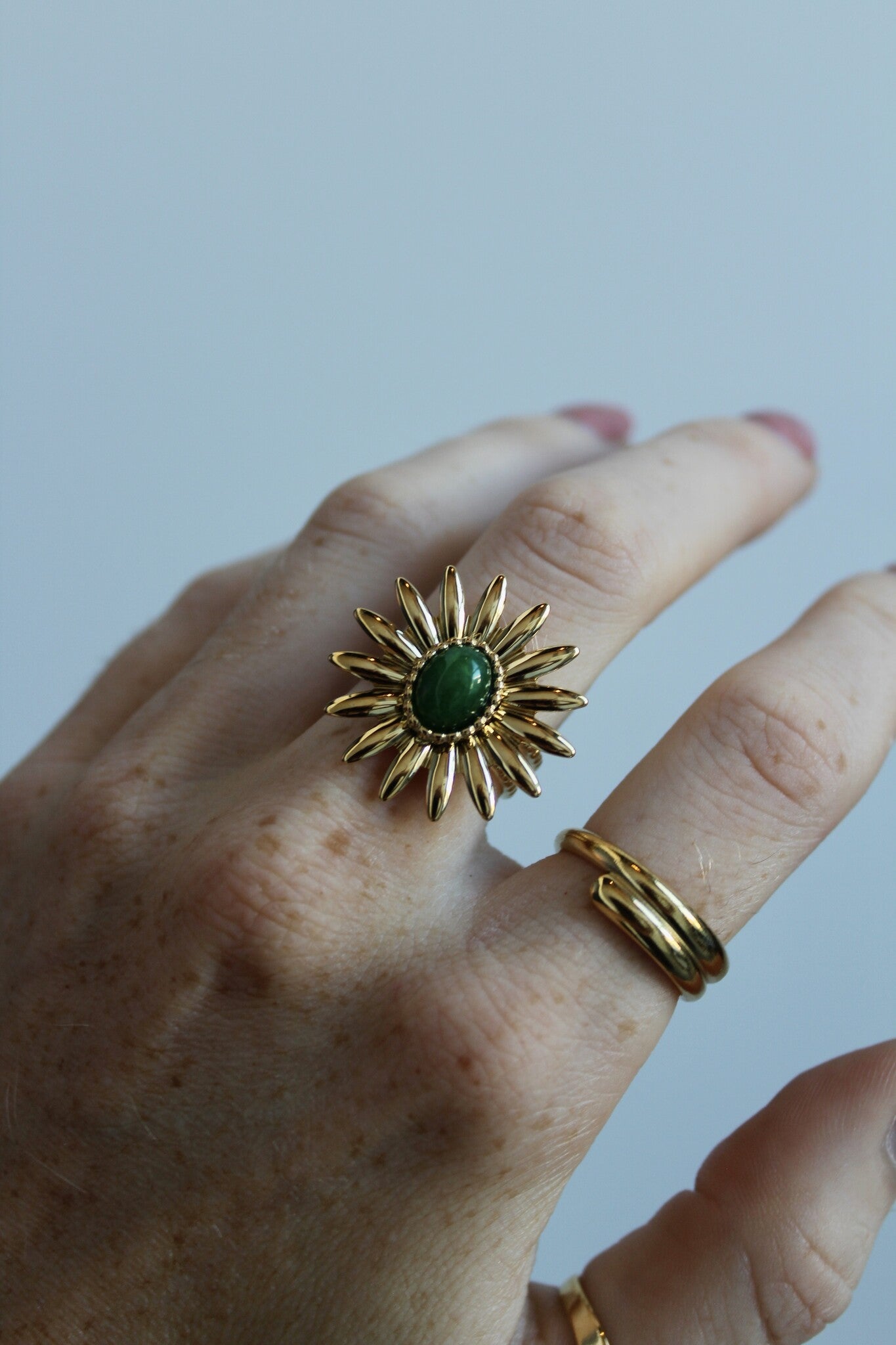 Norell - Ring - Stainless Steel - Adjustable