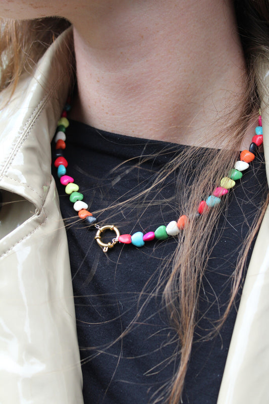 Heartbeat - Necklace - Stainless Steel