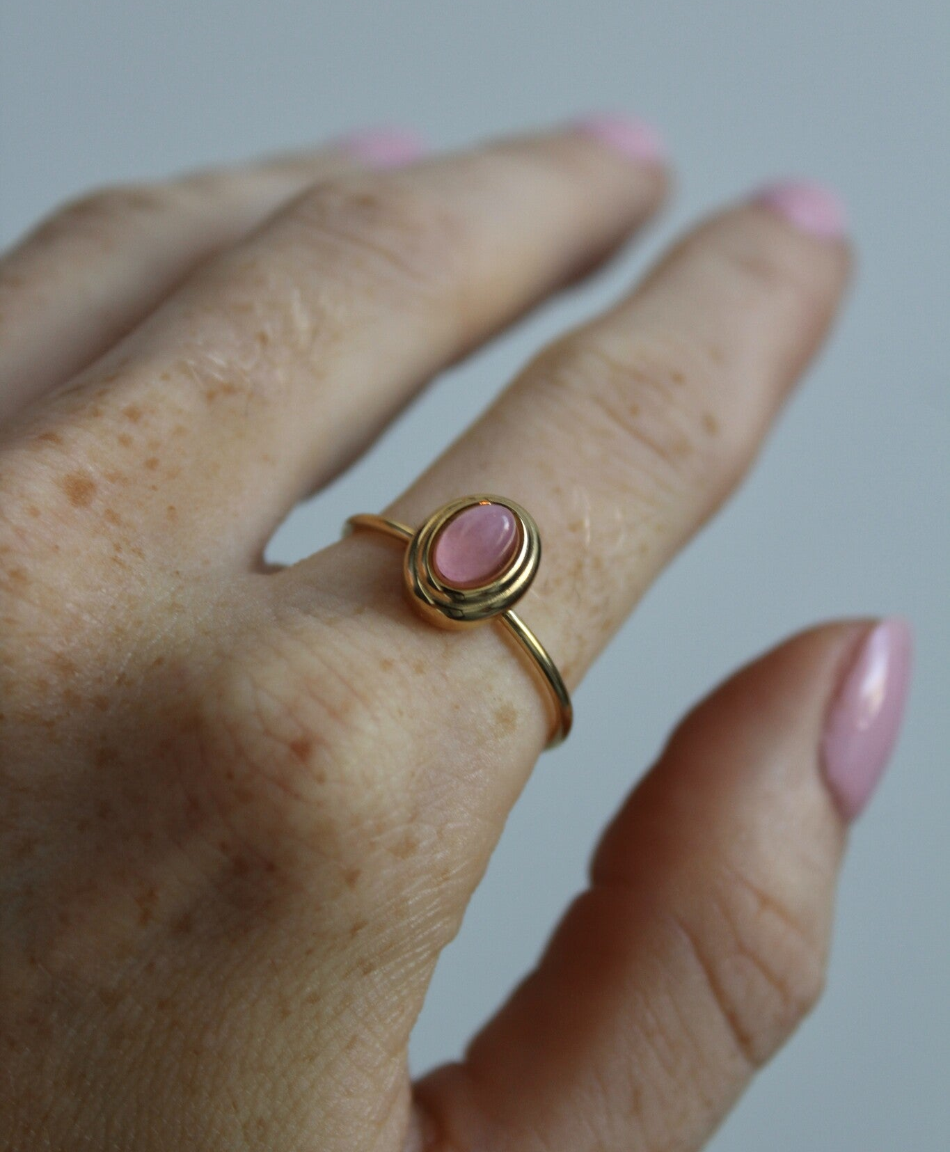 Ema - Ring - Stainless Steel - Adjustable