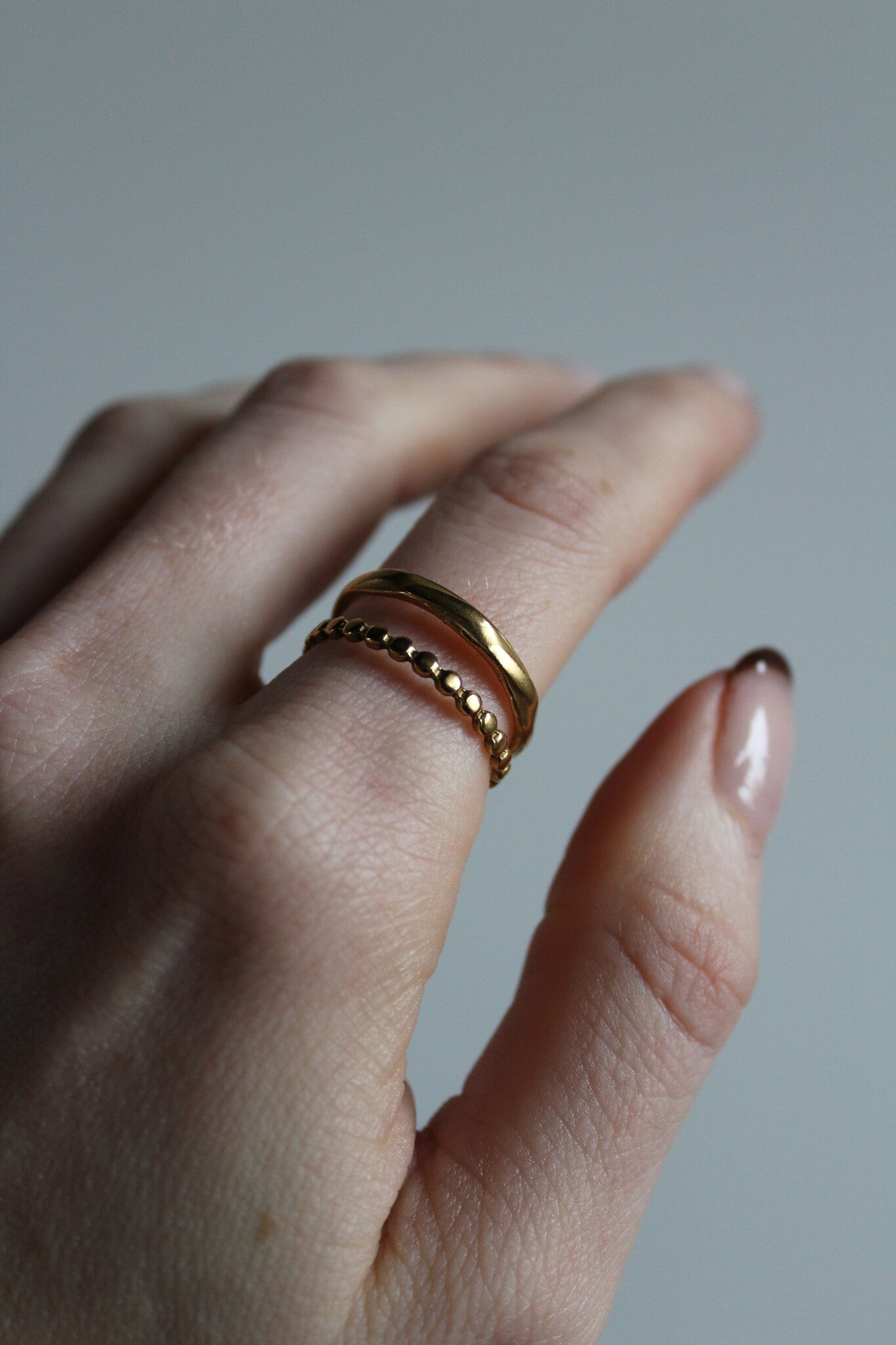 Remi - Ring - Stainless Steel - Adjustable