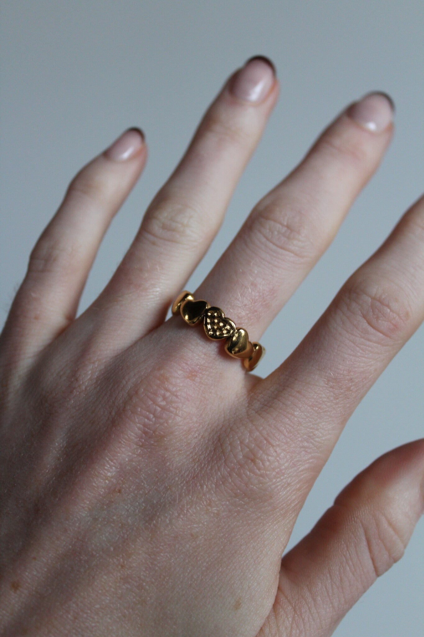 Lover - Ring - Stainless Steel - Adjustable