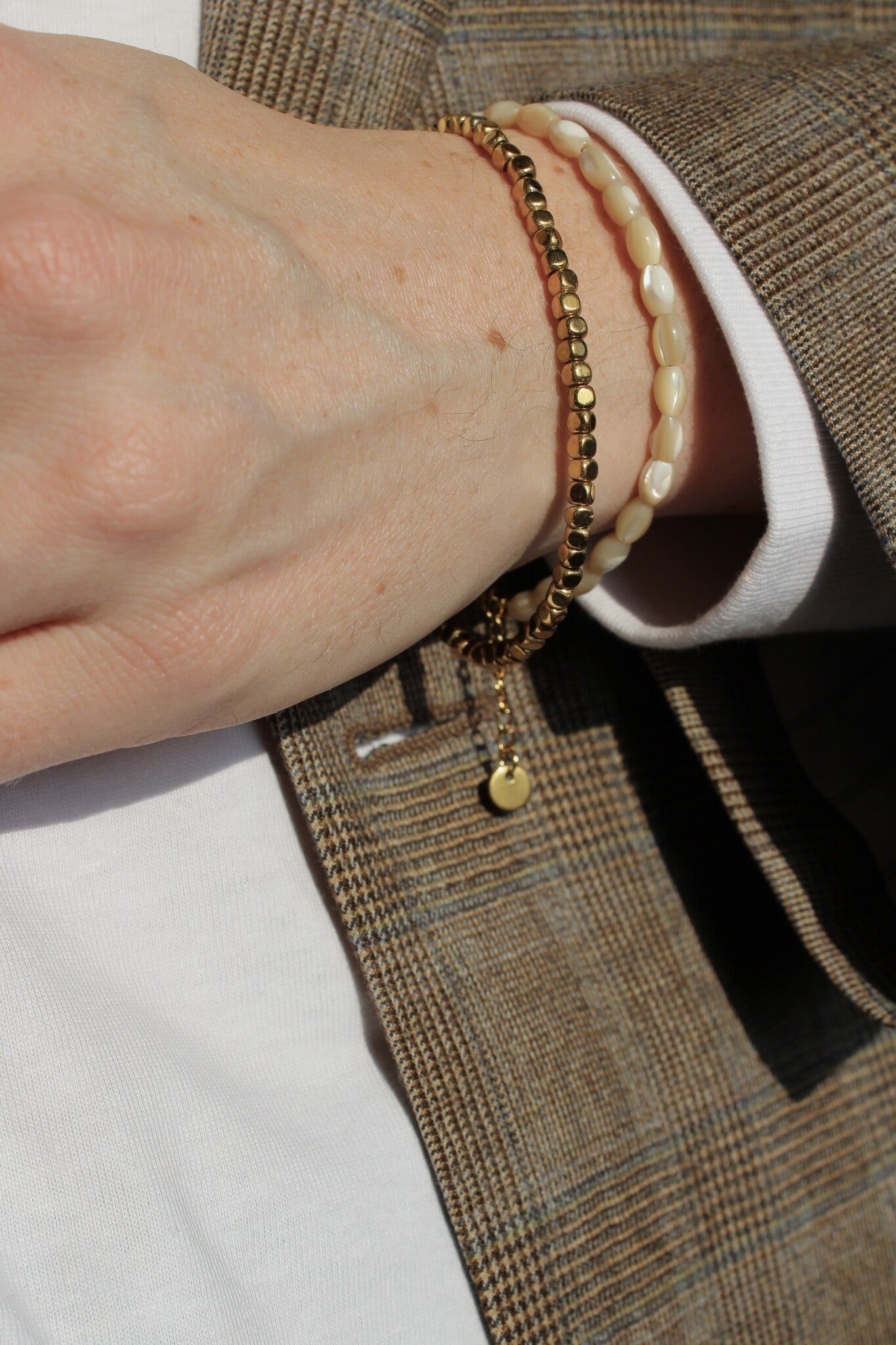 Real Shell - Bracelet - Stainless Steel