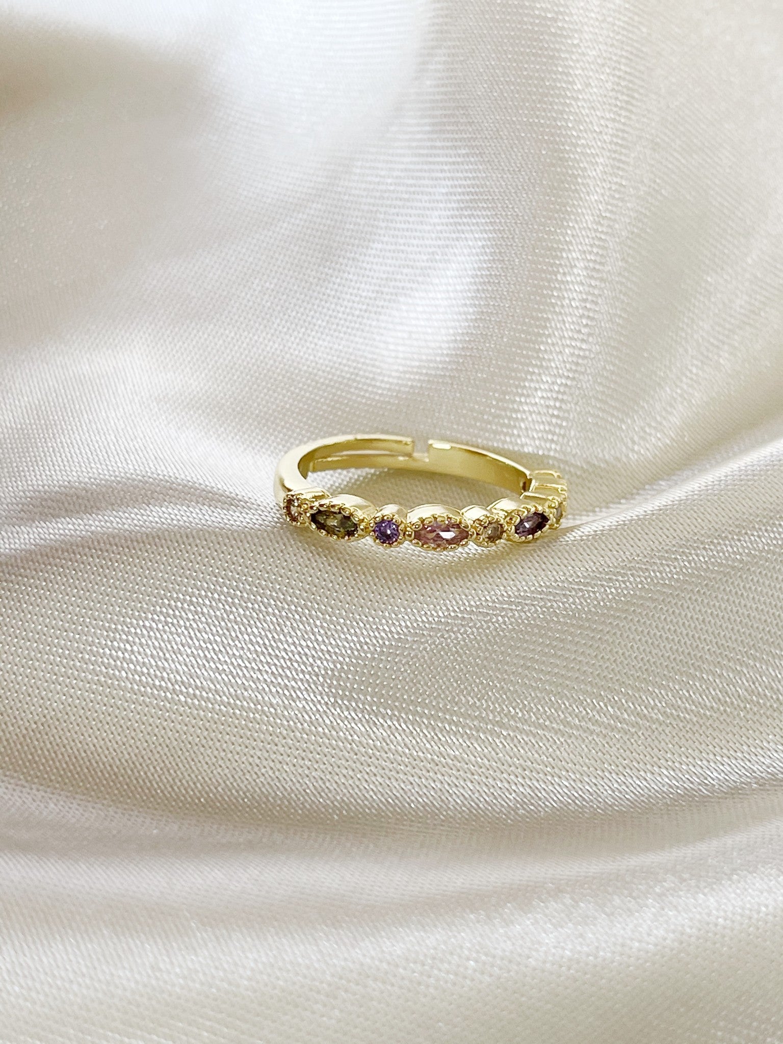 Glitter Please - Ring - Stainless Steel - Adjustable