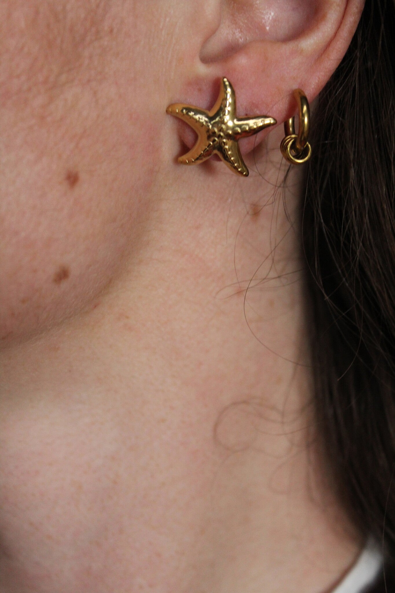 Starfish - Studs - Earrings - Stainless Steel