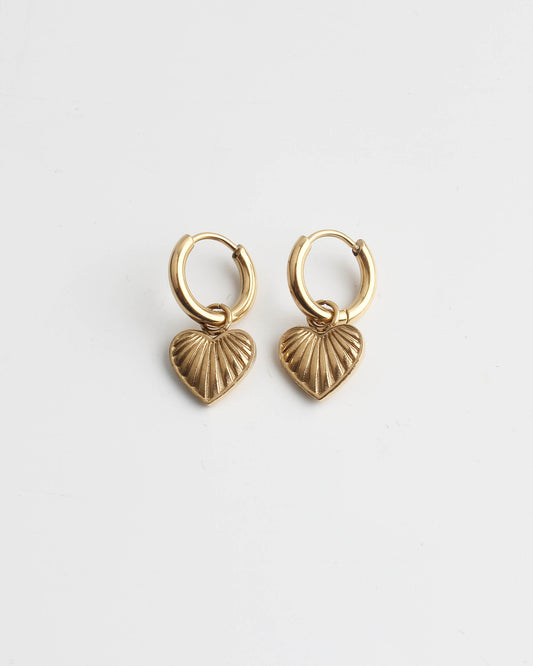 Boho Heart - Earrings - Stainless Steel
