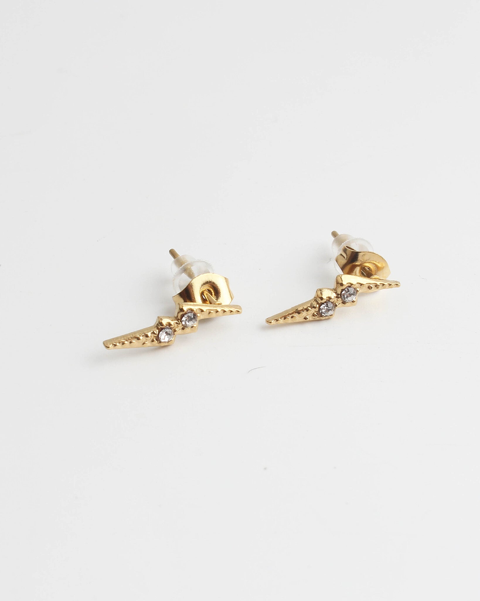 Thunderbolt - Earrings - Stainless Steel