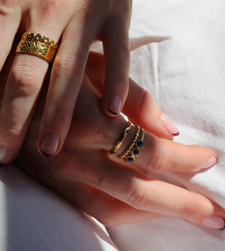 Remi - Ring - Stainless Steel - Adjustable