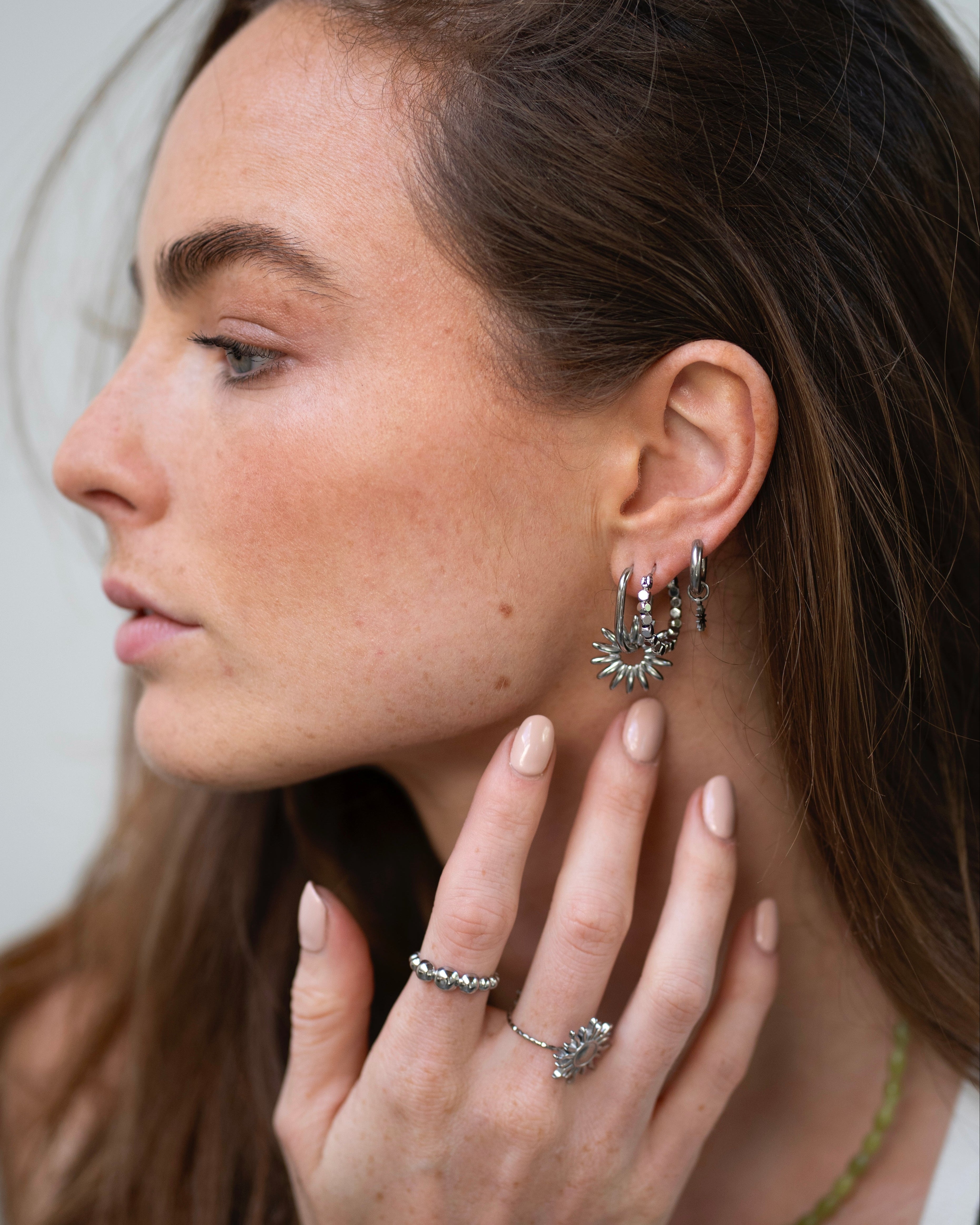 Sweet Sun - Earrings - Stainless Steel