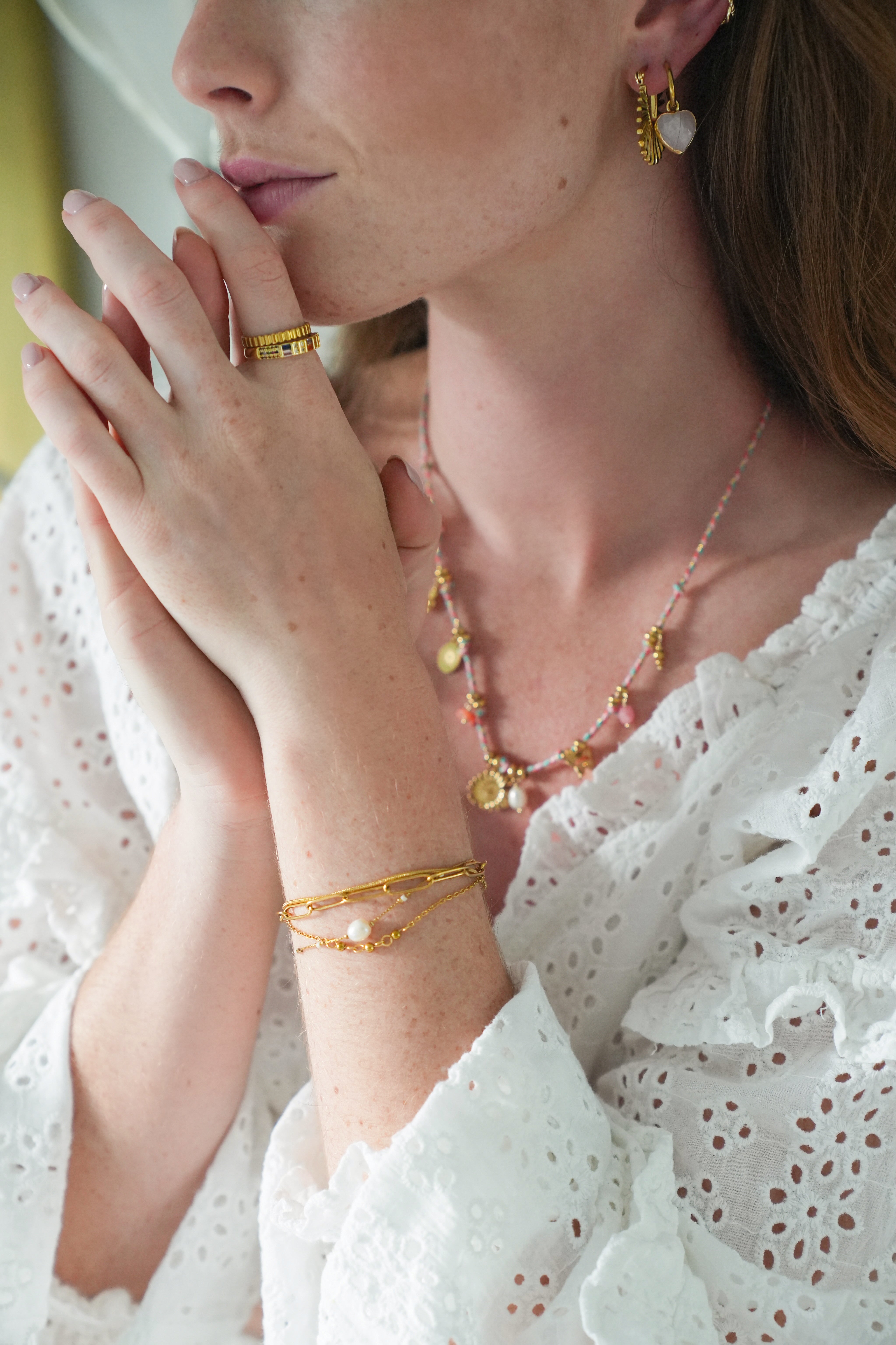 Eloise - Bracelet - 4 Layer - Stainless Steel
